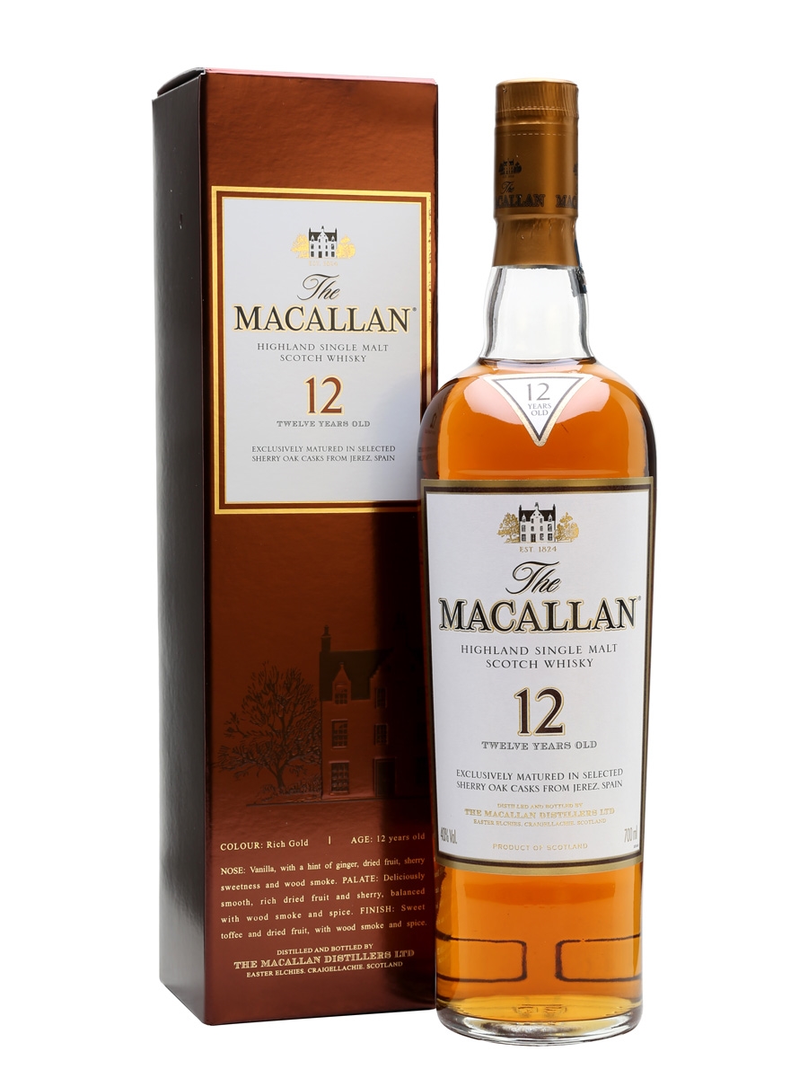 macallan 12 yo sherry oak